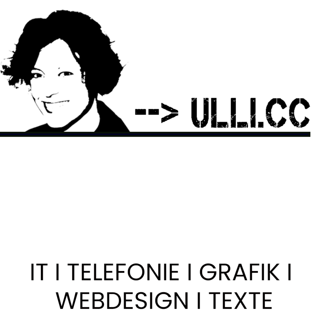 Webdesign by Ulli Koch ulli.cc